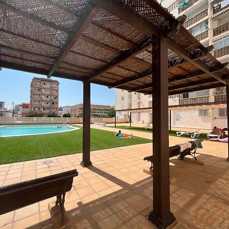 Apartamento 1ª Linea De Playa - Con Piscina Y Parking Playa de Gandia Exterior foto
