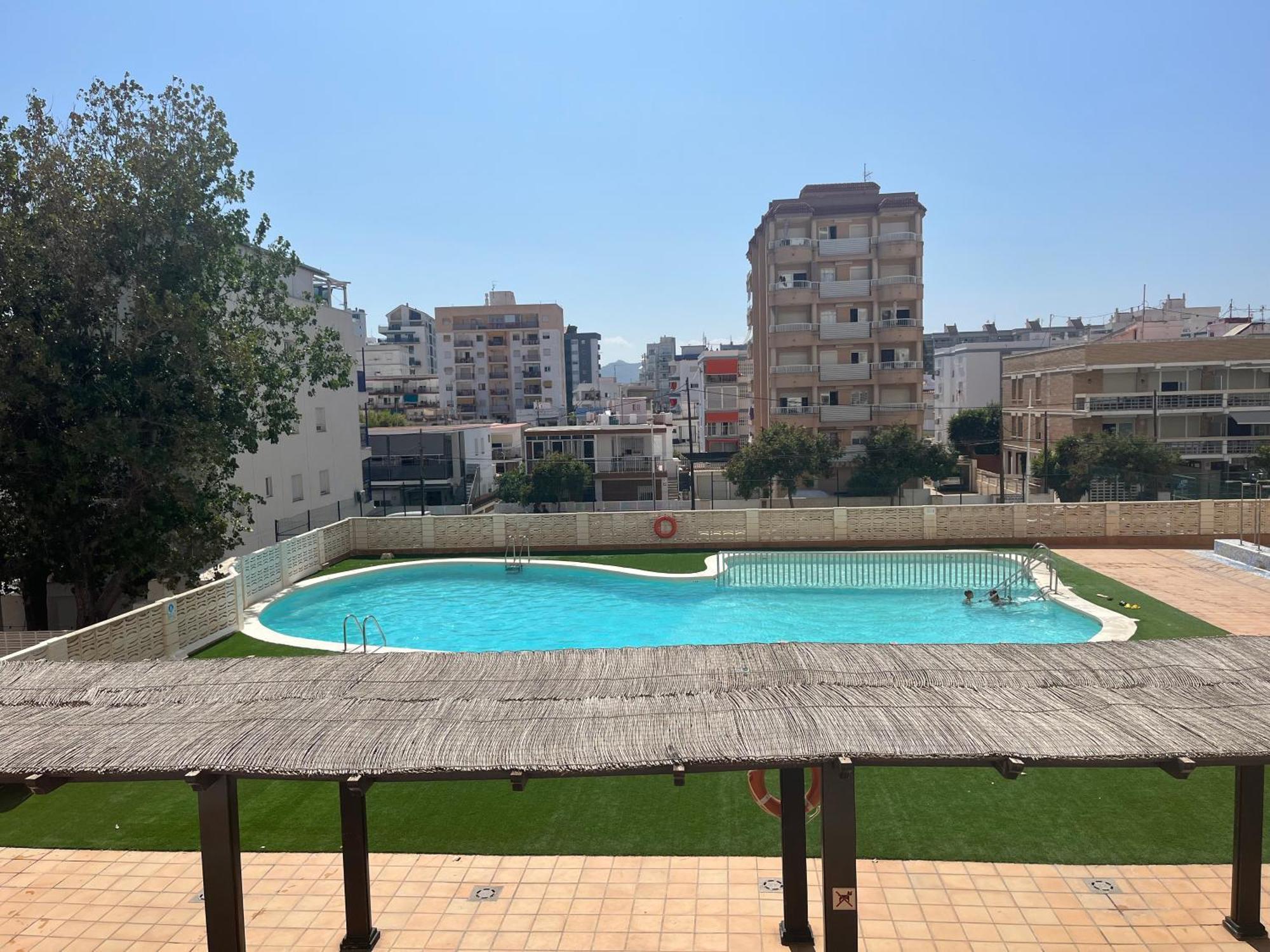 Apartamento 1ª Linea De Playa - Con Piscina Y Parking Playa de Gandia Exterior foto
